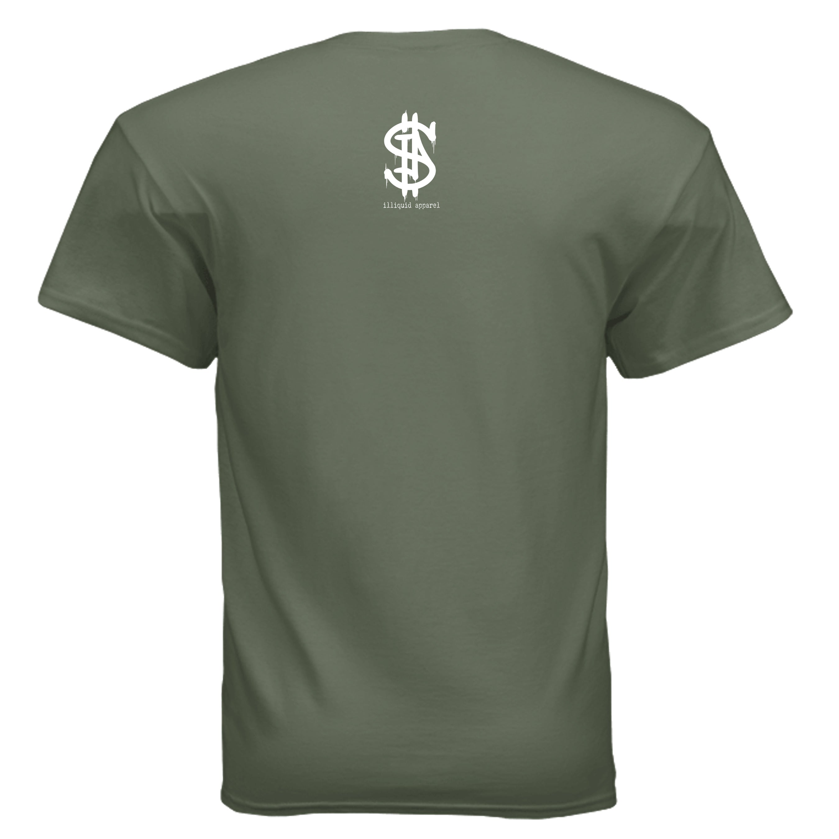 MILITARY GREEN - G200 - BACK