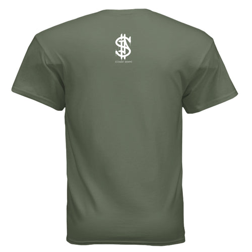 MILITARY GREEN - G200 - BACK